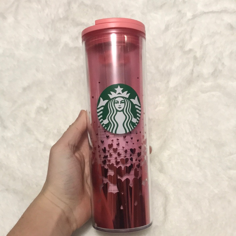 Starbucks Valentines Cold Cup Tumbler